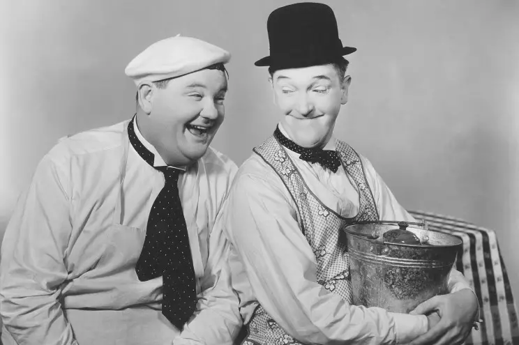 Photo of New biopic captures fine mesh of classic duo Laurel and Hardy