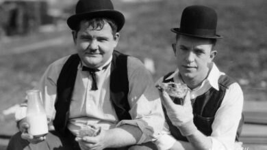 Photo of Legendary comedy duo Laurel and Hardy