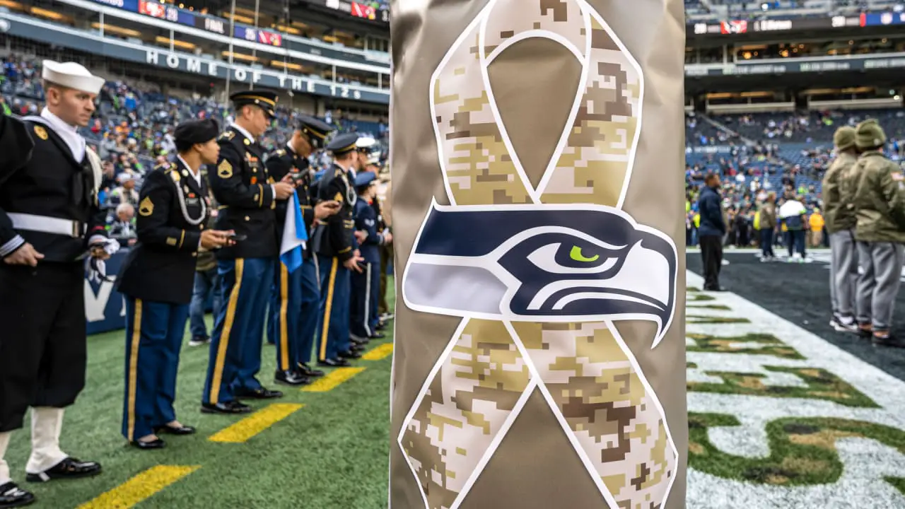 Photo of Seahawks Recognize Military & Veterans for NFL’s Salute to Service Initiative