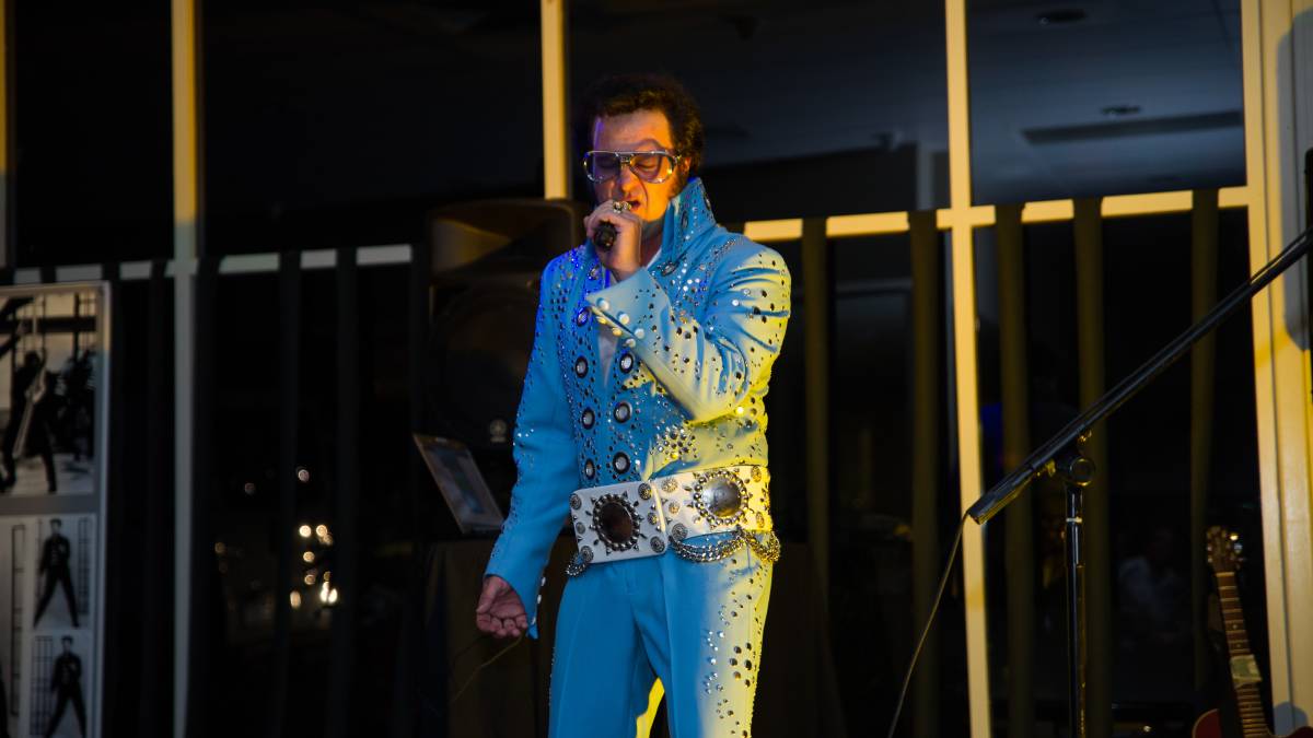 Photo of Andrew Leonard will play Elvis Presley at The Artists Shed