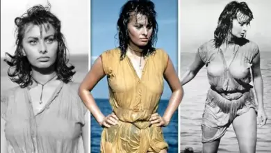 Photo of Sophia Loren leaves little to the imagination as she goes braless in unearthed pics