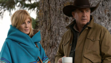 Photo of ‘Yellowstone’s Kevin Costner and Kelly Reilly Rib on Their On-Set Relationship: ‘She’s Unmanageable’