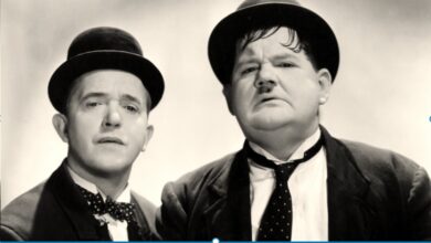 Photo of When Laurel & Hardy came to Ireland.